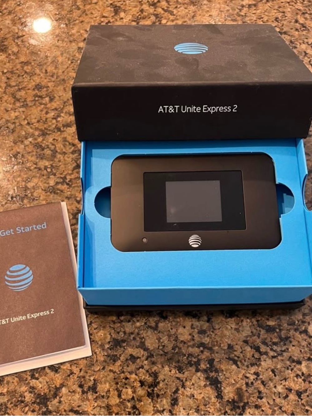 AT&T Unite Express 2 Portable Wireless Router - Black